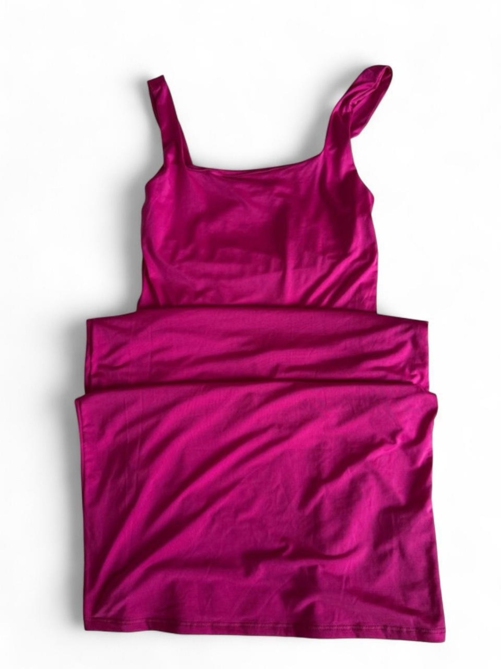 Sincerely Jules Hot Pink Fuchsia Bodycon Maxi Dress Women’s M Y2K NWOT